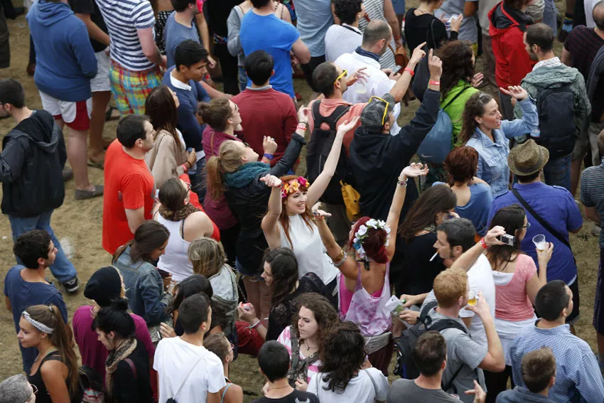 Publikoa Bilbao BBK Live 2012 jaialdian. Argazkia: Hodei Madariaga