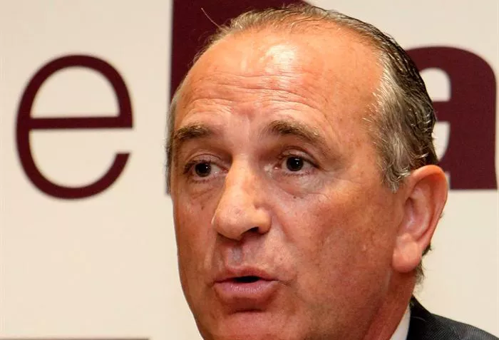 El presidente de Confebask, Miguel Ángel Lujua. Foto: EFE