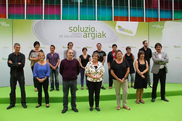 Candidatos de EH Bildu.
