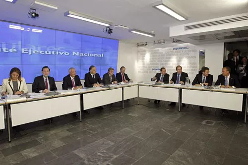 Vista de la reunión que el Comité Ejecutivo Nacional del Partido Popular