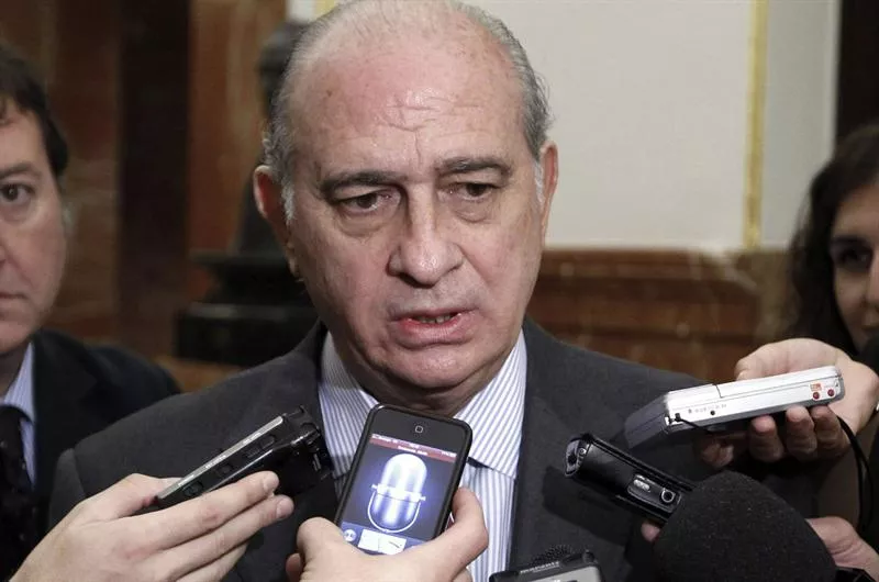El ministro del Interior Jorge Fernández Díaz. Barne ministroa.