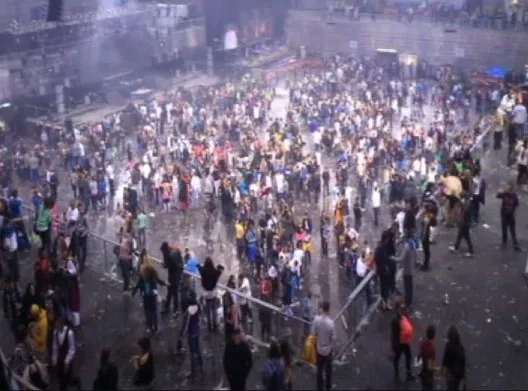 Fiesta de Halloween en el Madrid Arena.