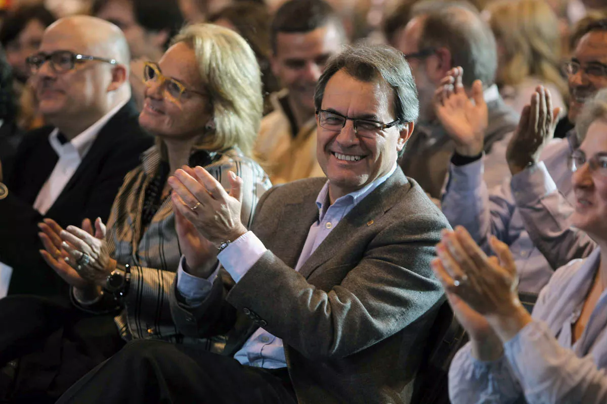 Artur Mas Generalitatearen presidentea.