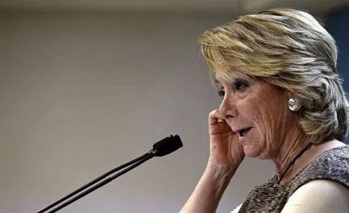 Esperanza Aguirre efe
