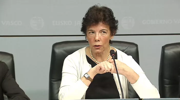 La parlamentaria del PSE-EE Isabel Celaá.