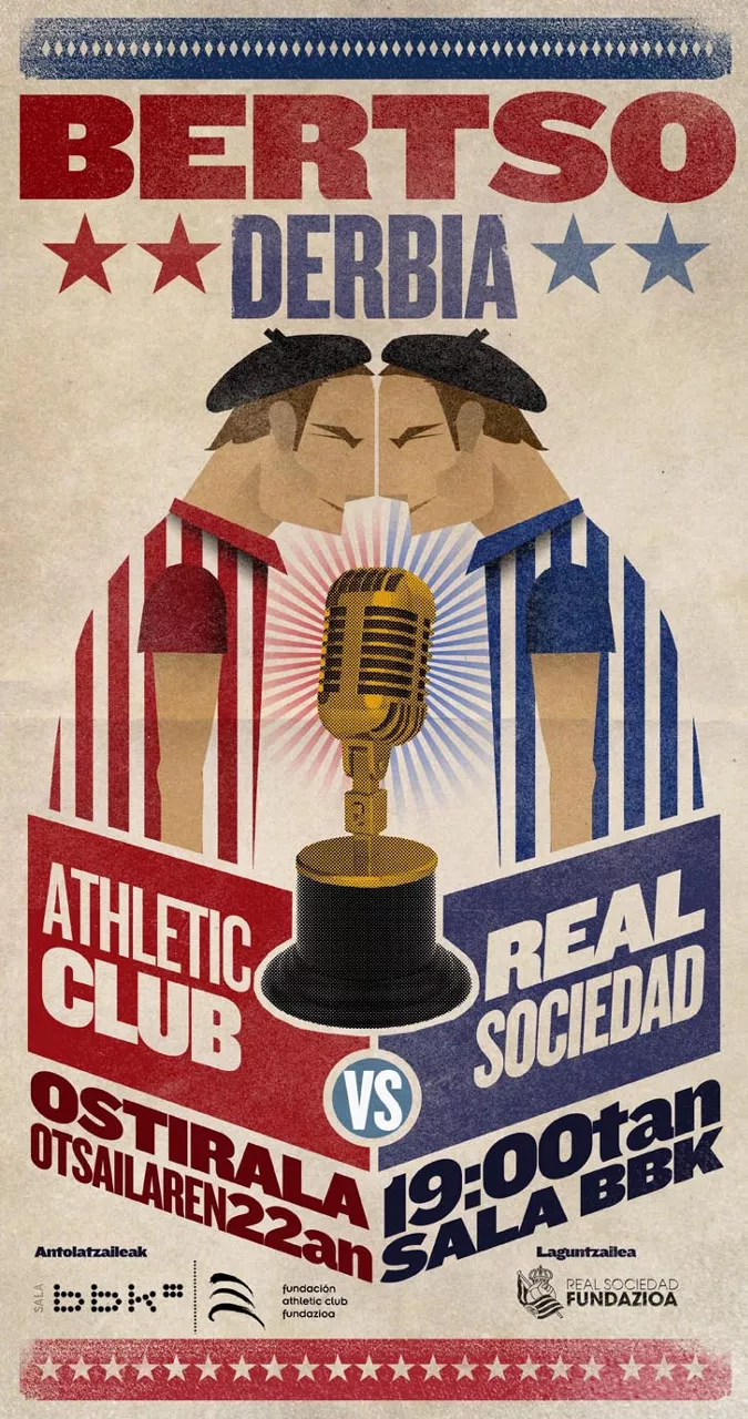 Bertsoderbiaren kartela. Argazkia: Durangoko Azoka