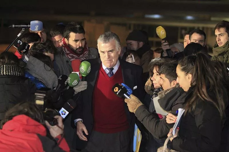 Luis Barcenas PPren diruzain ohia. EFE
