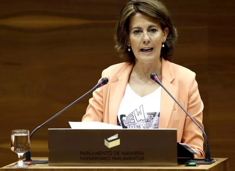 Yolanda Barcina, presidenta de Navarra. EFE