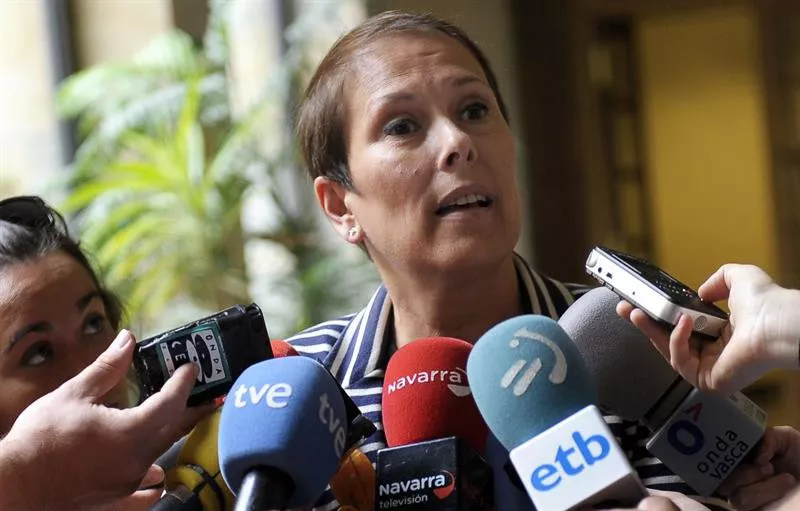 La presidenta del Gobierno de Navarra, Uxue Barkos. Foto: EFE