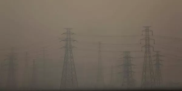 Contaminación en Pekín. Foto: EFE