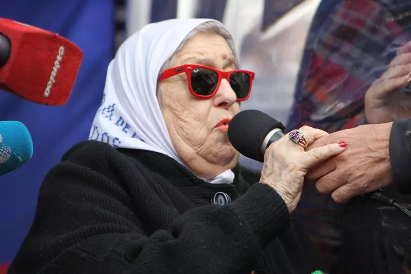 Hebe de Bonafini en una imagen de archivo. Foto: EFE