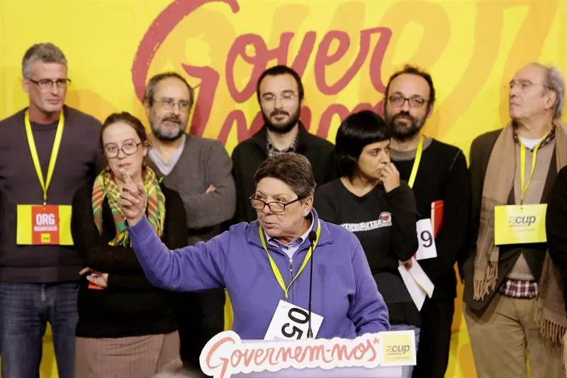 Asamblea de la CUP. Foto: EFE