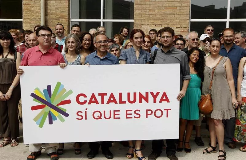 Catalunya si que es pot, Podemos, ICV, Cataluña, EFE