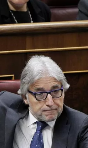 Daniel Sanchez Llibre CiUko diputatua Espainiako Kongresuan. Argazkia: EFE