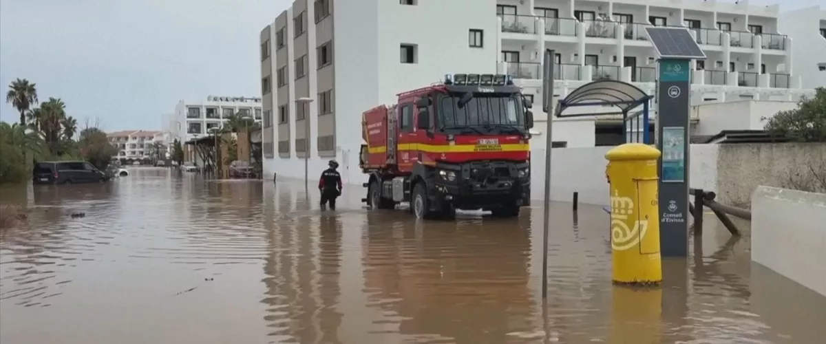 Inundaciones en Ibiza causadas por la dana Alice