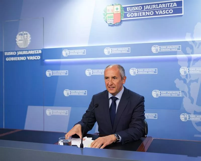 El portavoz del Gobierno Vasco, Josu Erkoreka.