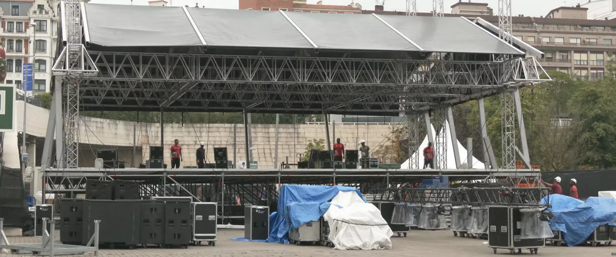 escenario Abandoibarra Bilbao