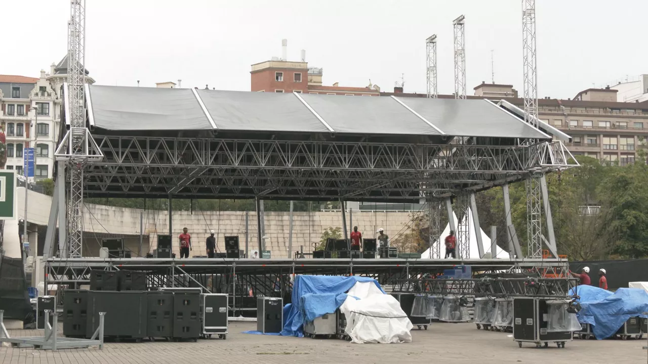 escenario Abandoibarra Bilbao