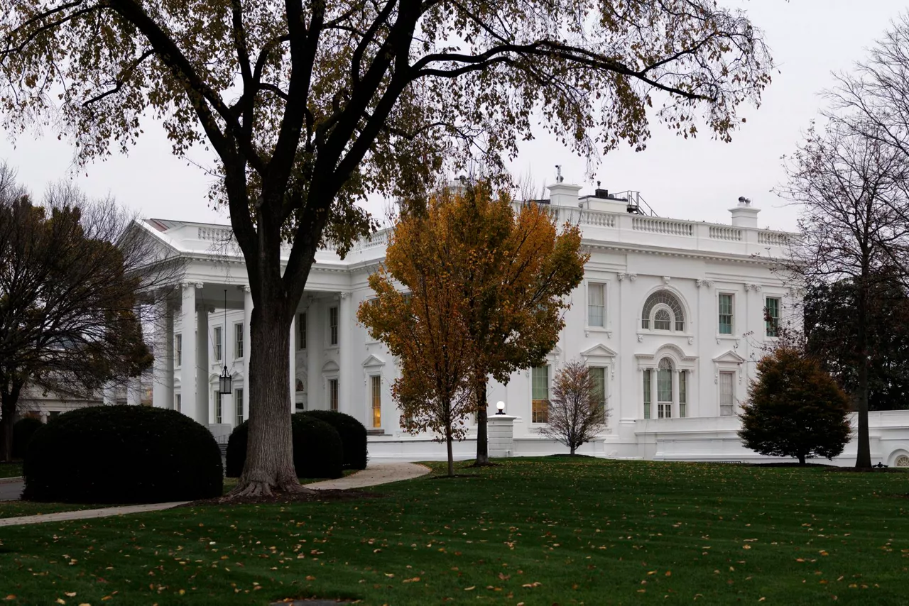 WASHINGTON (United States), 20/11/2025.- A view of the White House in Washington, DC, USA, 20 November 2025. EFE/EPA/WILL OLIVER
