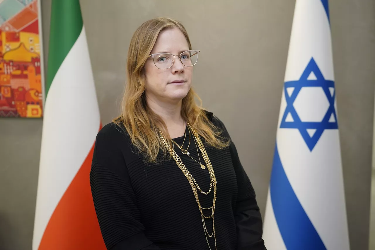 (Foto de ARCHIVO)

07 November 2023, Ireland, Dublin: Israel's Ambassador to Ireland Dana Erlich hold a press conference at the Israeli Embassy in Dublin. Photo: Niall Carson/PA Wire/dpa



07/11/2023 ONLY FOR USE IN SPAIN