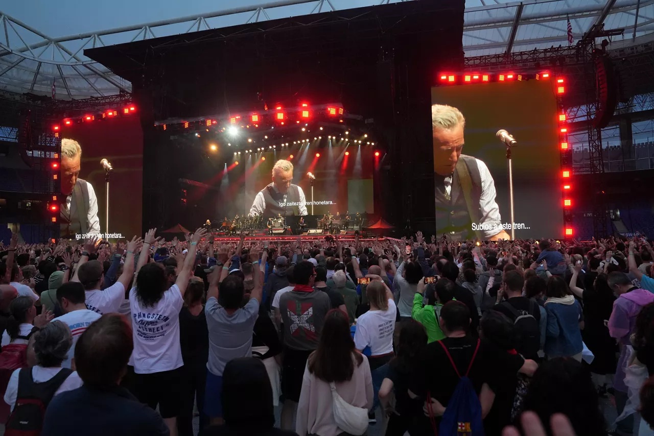 Concierto de Bruce Springsteen en San Sebastián
