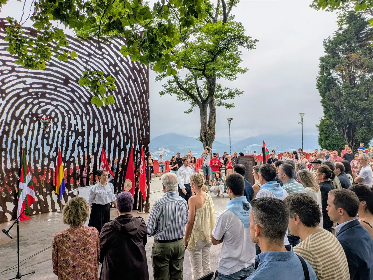 Homenaje en Artxanda (Bilbao) a los gudaris y milicianos que lucharon contra el franquismo en la Guerra Civil



EUROPA PRESS

22/6/2025