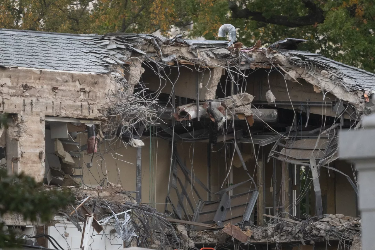 Demolición de la Casa Blanca