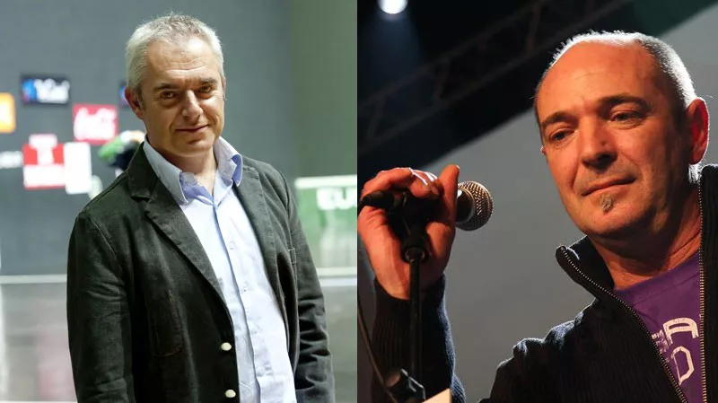 Xabier Euzkitze y Andoni Egaña