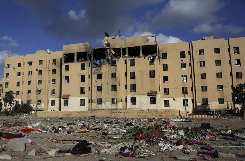 Gatazka Ekialde Hurbilean. Argazkia: EFE.