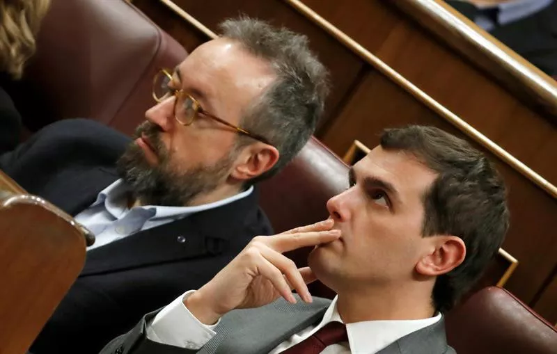Rivera, en el Congreso.