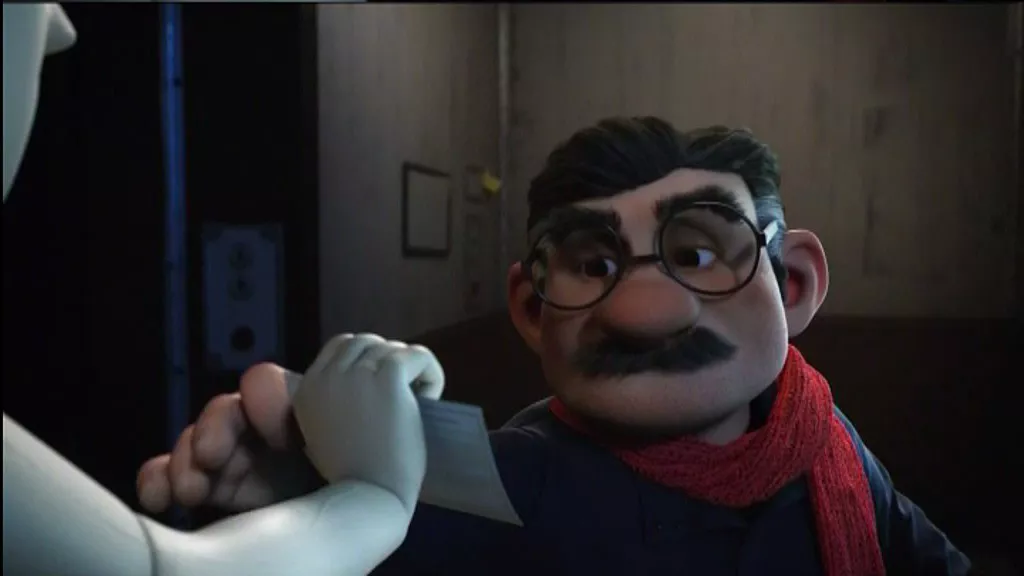 Imagen de Justino, el protagonista del anuncio de Lotería de Navidad premiado. Foto: EiTB