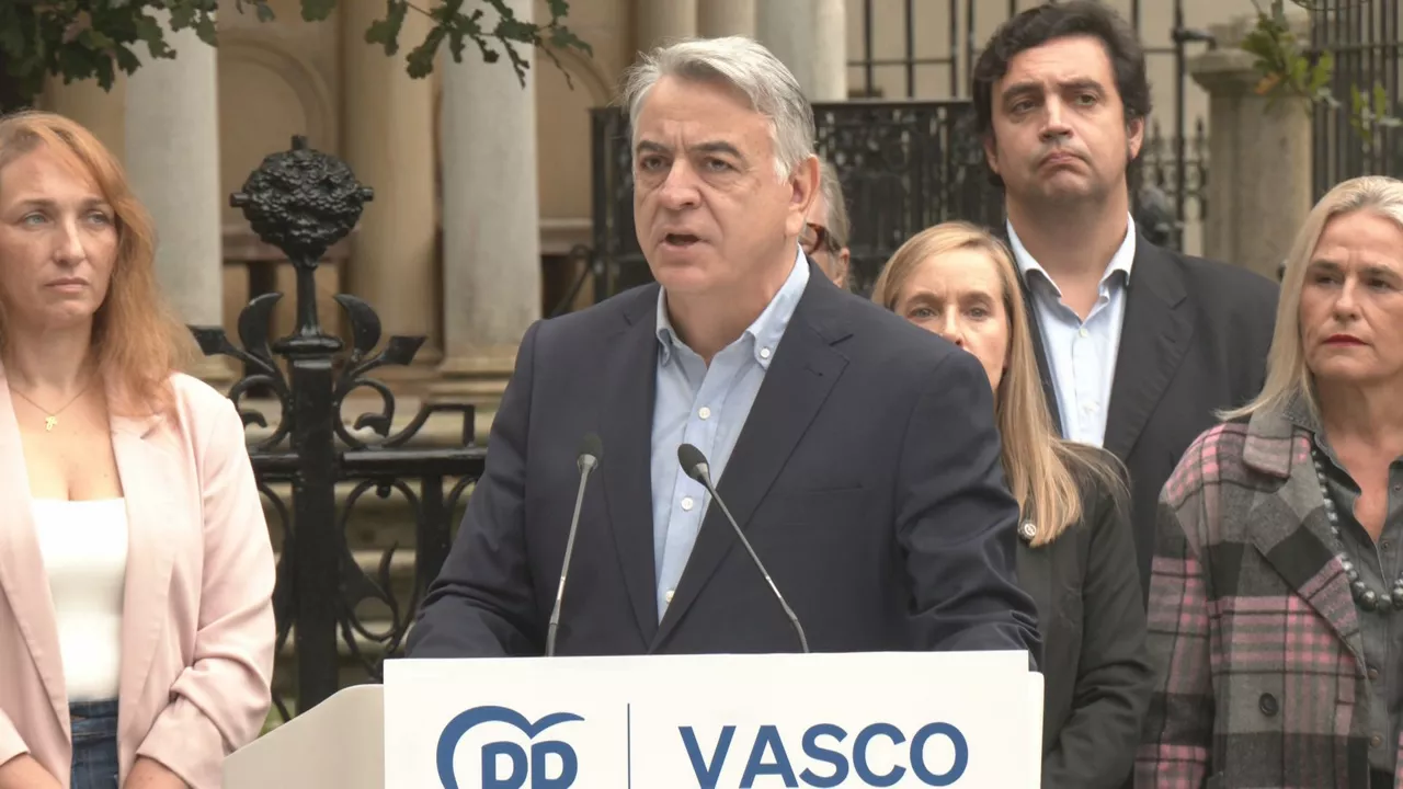 Javier de Andrés, presidente del PP vasco