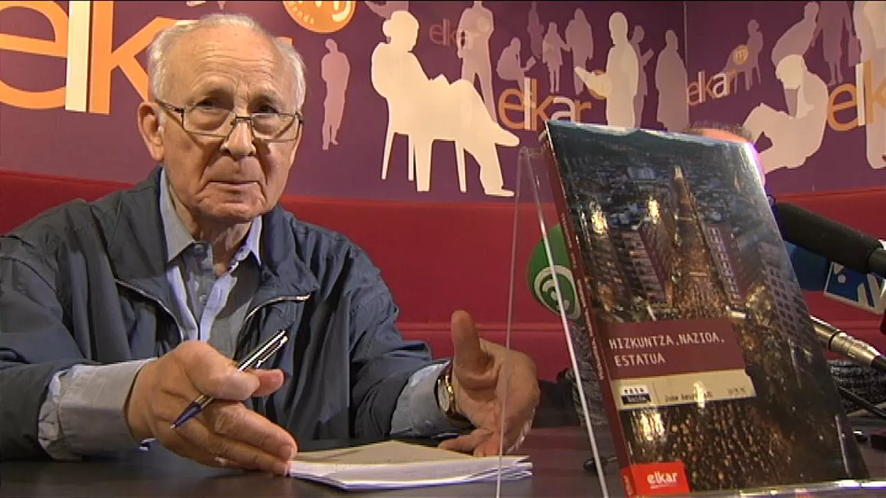 Joxe Azurmendi. Imagen: EITB