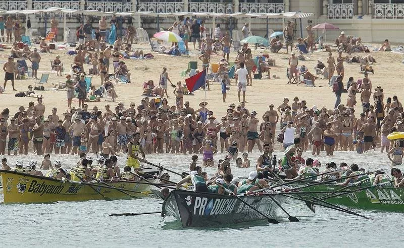 Bandera de la Concha 2016 Hondarribia Kaiku Orio