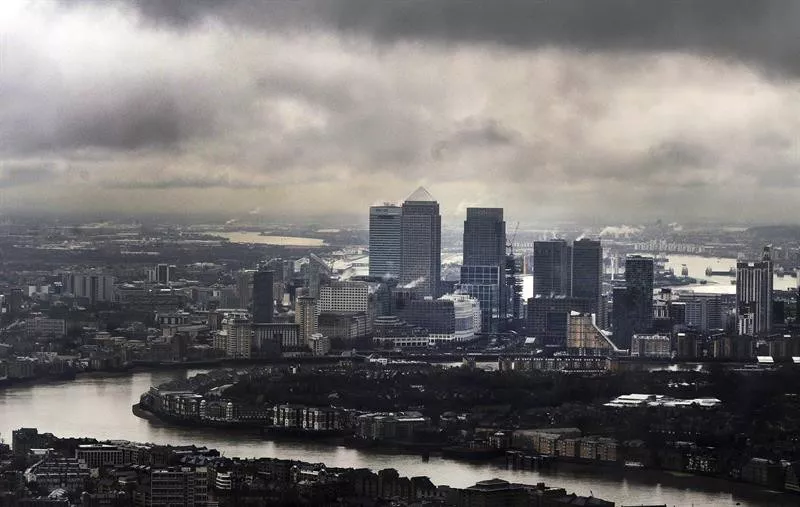 El distrito financiero de Canary Wharf en Londres, Reino Unido. Imagen de archivo: EFE
