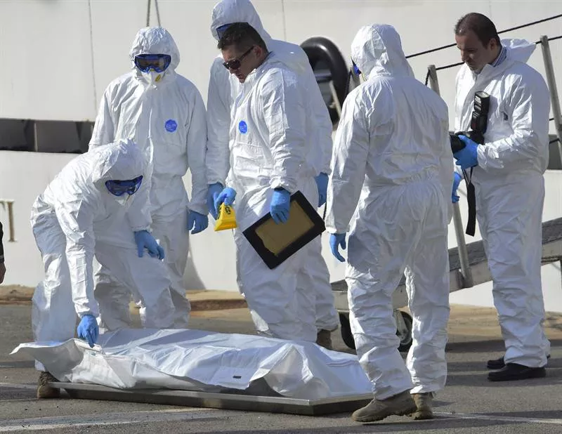 Tragedia en el Mediterraneo. Foto: EFE