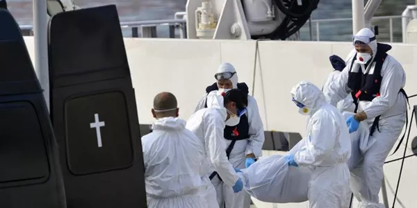 Tragedia en el Mediterraneo. Foto: EFE