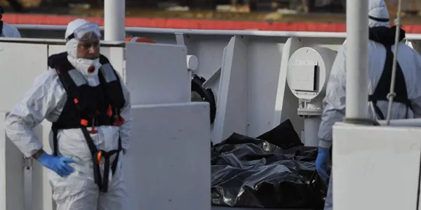 Tragedia en el Mediterraneo. Foto: EFE