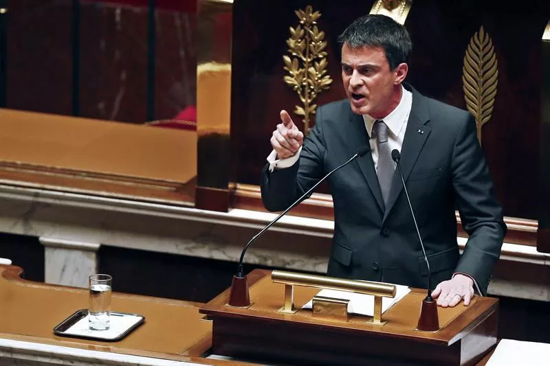 El primer ministro francés, Manuel Valls.