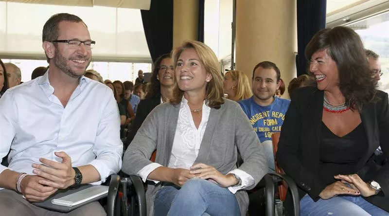 Maroto, Quiroga, Llanos, conferencia política PP, PPren konferentzia politikoa, EFE
