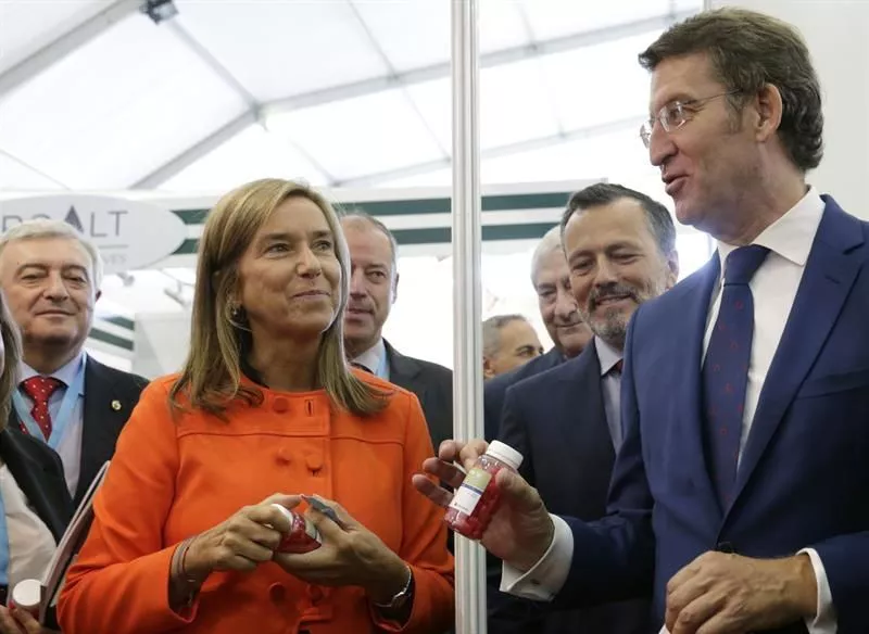 La ministra de Sanidad, Ana Mato, en Santiago de Compostela. Foto: EFE