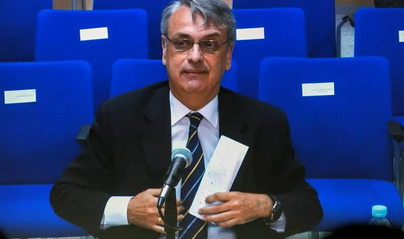 Miguel Tejeiro Noos auziko epaiketan deklaratzen. Argazkia: EFE