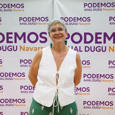 GRAFCAV9370. PAMPLONA, 28/06/2025.- Neniques Roldán ha sido elegida coordinadora autonómica de Podemos en Navarra, al sumar 186 votos (51 %) frente a los 155 del otro candidato, Txuma Huarte. Neniques Roldán, de 55 años y periodista de formación, fue jefa de Gabinete de la presidenta del Parlamento foral Ainhoa Aznarez hace dos legislaturas y encabezaba la lista "Orgullosamente Podemos". Se ha impuesto así a la de "Adelante Podemos", que además han conseguido 16 asientos en el Consejo Ciudadano Autonómico la primera por 8 la segunda, a quienes se suma otra persona de una lista blanca. EFE/Villar López
