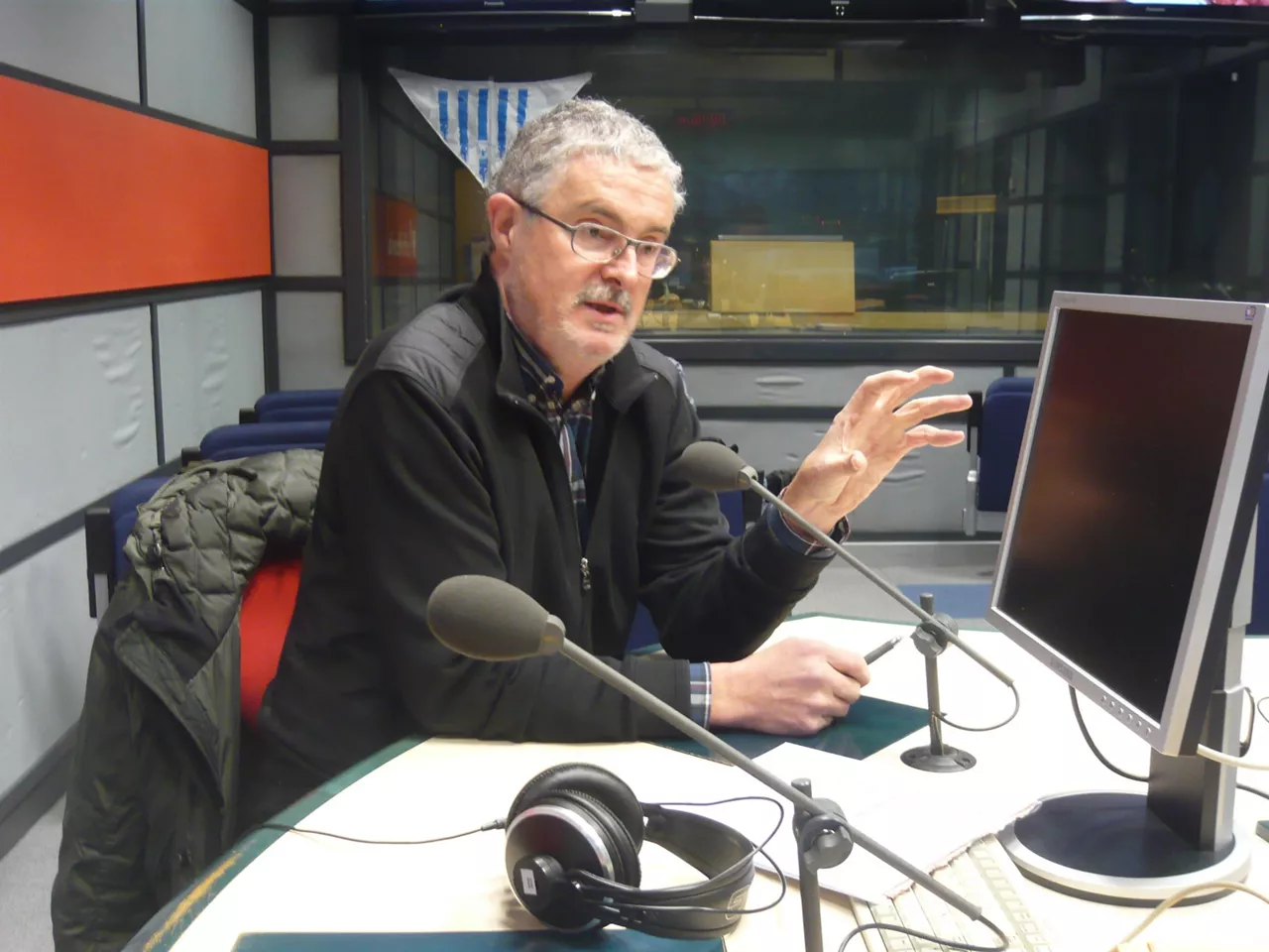 El secretario general de ELA, Adolfo Muñoz "Txiki"