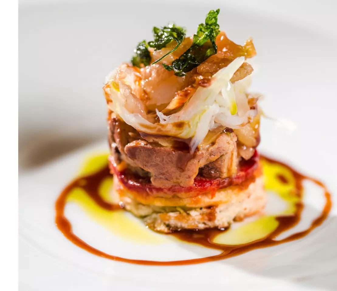 Pintxo ganador de la edición 2013. Foto: campeonatodepintxos.com