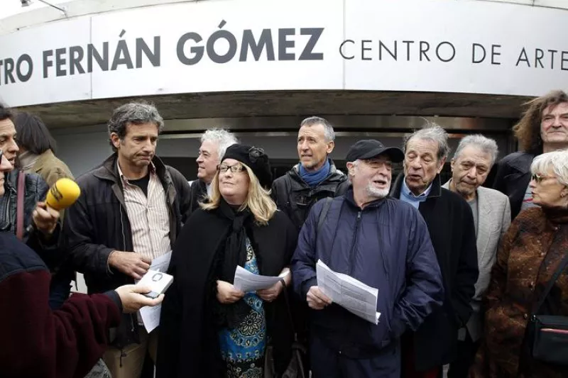 Kulturaren Defentsarako Plataforma aurkeztu dute astelehen honetan. Argazkia: EFE