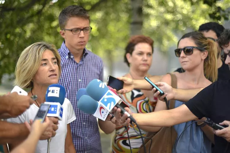 Podemos, Ahal Dugu, Pili Zabala, Iñigo Errejon, Bilbo, EFE