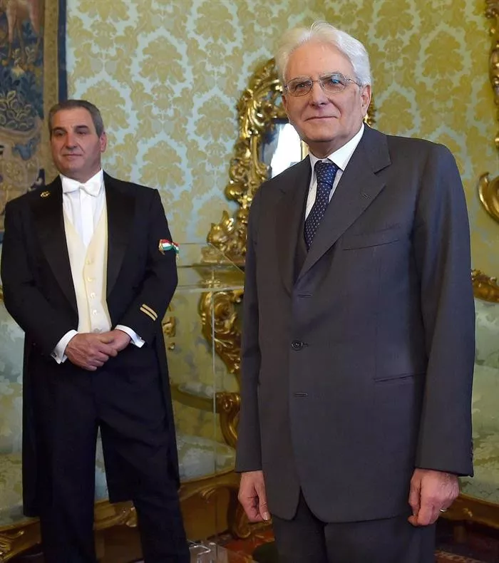 Mattarella, artxiboko irudi batean. Argazkia: Efe
