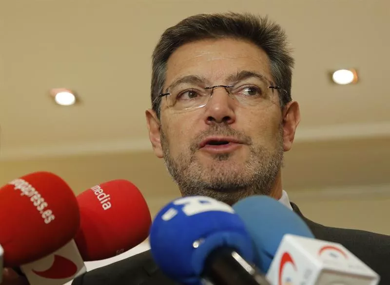 Rafael Catala jarduneko Justizia ministroa. EFE