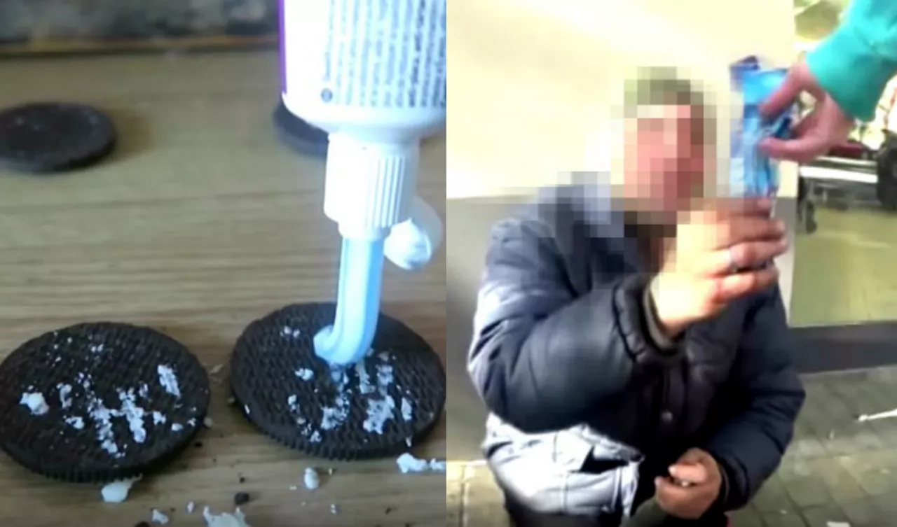 El 'youtuber' ofreció al mendigo unas galletas con dentífrico. Una foto de archivo de EITB Media.